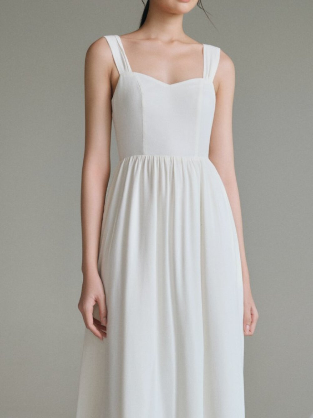 Caramel Monster - Holland Midi Dress - White